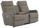La-Z-Boy® Lennon Quarry Power Wall Reclining Loveseat with Console and Headrest-0