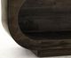 International Furniture Direct Balam Ivory/Stained Dark Bench-4