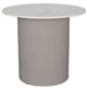 CabanaCoast® Customizable Roman SOL Sintered™ Stone 24'' Outdoor Round Side Table -0