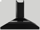 Vent-A-Hood® 48" Black Wall Hood-1
