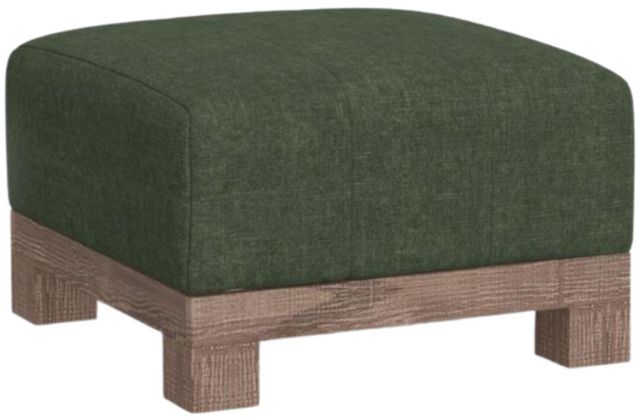 International Furniture Direct Samba Olive Green Ottoman