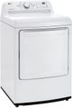 LG 7.3 Cu. Ft. White Front Load Electric Dryer-1