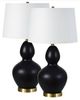 Renwil® Kamilia Black 2-Piece Table Lamp Set-0