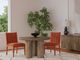 Bassett Mirror Napa Brown Round Dining Table-2