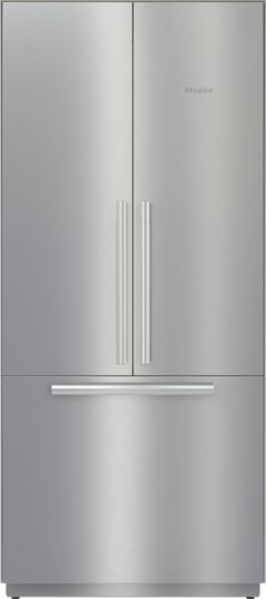 Miele MasterCool™ 36 in. 19.4 Cu. Ft. Stainless Steel Built-In French Door Refrigerator