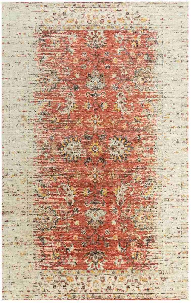 Rizzy Home Ovation Red 5'x8' Rectangular Rug-0
