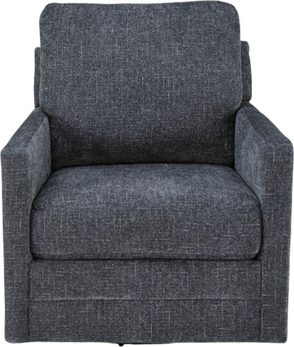 Signature Design by Ashley® Dishford Storm Swivel Accent Chair-2