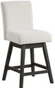 New Classic® Home Furnishings High Line 5-Piece Walnut/White Counter Dining Set-2