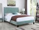 Emerald Home Amelia Light Blue Queen Upholstered Panel Bed-1