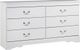 Signature Design by Ashley® Anarasia 6-Piece White Twin Sleigh Bed Set-2
