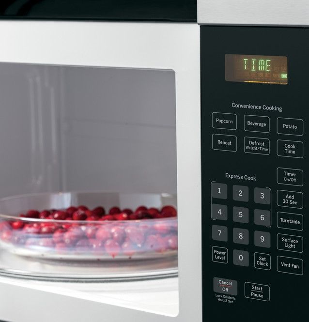 GE® 1.6 Cu. Ft. Stainless Steel Over The Range Microwave-3
