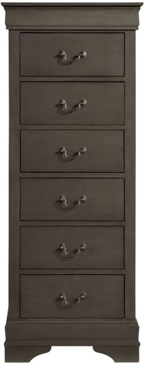 Mazin Furniture Mayville Gray Lingerie Chest-0