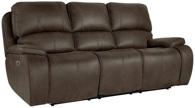 New Classic® Home Furnishings Brookings Brown Power Reclinining Sofa-0