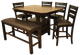 Allwood Furniture Group #113 6 Piece Two Tone Dining Set-0