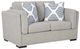 Benchcraft® Evansley Pewter Loveseat-0