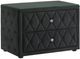 Crown Mark Josephine Black Nightstand-0