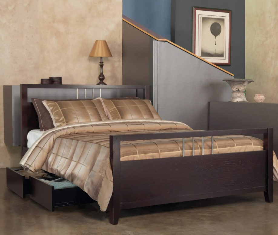 Modus Furniture Nevis Platform Storage Bed - Thumbnail 2