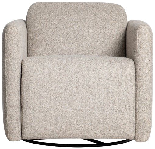 Bernhardt Livvy Bernhardt Living Beige Power Reclining Swivel Chair-2