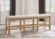 Signature Design by Ashley® Havonplane Brown/Gray XL Counter Dining Bench-1