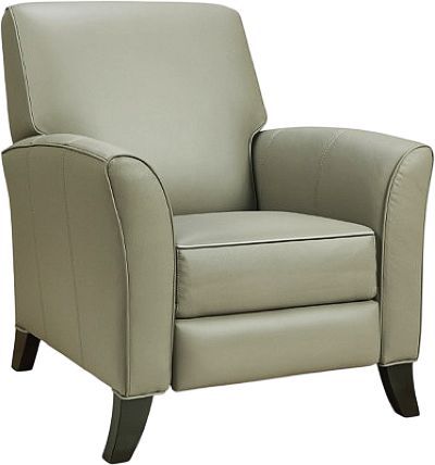 Superstyle Furniture Ltd. Customizable 74 Leather Manual Recliner-0