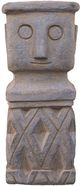 A & B Home Stone Gray 28" Plant Pot-0