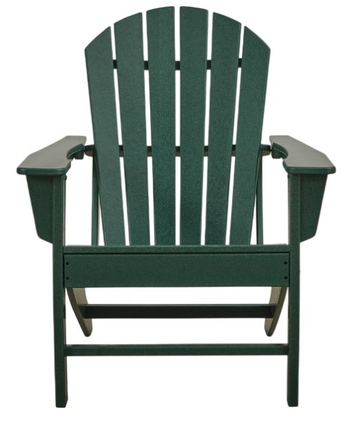 Signature Design by Ashley® Sundown Shores Plastic Outdoor Adirondack Chair-1