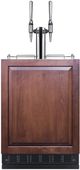 Summit® 24" Panel Ready Nitro Coffee Kegerator-0