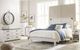 Signature Design by Ashley® Shawburn 5-Piece Whitewash Full Crossbuck Panel Platform  Bed Set-5