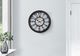 Monarch Specialties Inc. Antique Brown 16" Round Wall Clock with Open Standard Numbers-2
