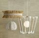 Currey & Company Bastian Sandstone/Sugar White Globe Pendant Lighting-4