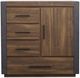 Magnussen Home® Jensen Tavern Brown Door Chest-2