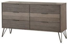 Mazin Furniture Urbanite Gray Dresser-1