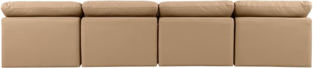 Meridian Furniture Indulge 4-Piece Tan Armless Modular Sofa-4