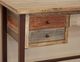 International Furniture Direct Antique Bronze/Brown Desk-2