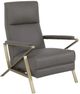 Fairfield® Customizable Infinity Manual Recliner with Brushed Brass Base-0