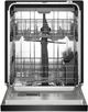 KitchenAid® 24" PrintShield™ Stainless Steel Third Level Utensil Rack Front Control Built-In Dishwasher with 30+ Total Wash Jets-1