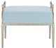 Currey & Company Genevieve Spa Grecian Silver Ottoman-1