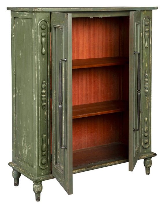 Furniture Classics Bijou Green Hall Cabinet-2