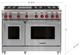 Wolf® 48" 6-Burners Stainless Steel Pro Style Liquid Propane Gas Range with Infrared Griddle -4
