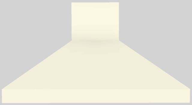 Vent-A-Hood® 54" Biscuit Euro-Style Island Range Hood-0