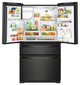 Whirlpool® 36 in. 24.5 Cu. Ft. Black Freestanding French Door Refrigerator-2
