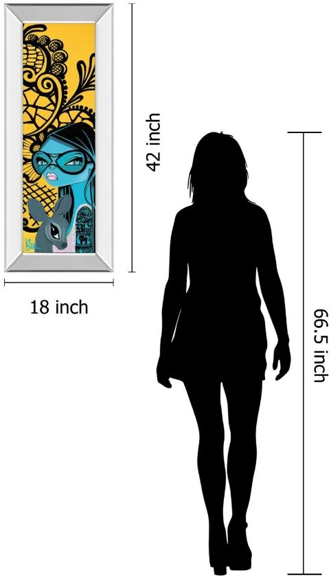 Classy Living Bev Hogue Ink Chiffon Il Wall Art-2