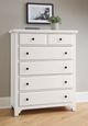 Vaughan-Bassett Cool Farmhouse Soft White Chest-1