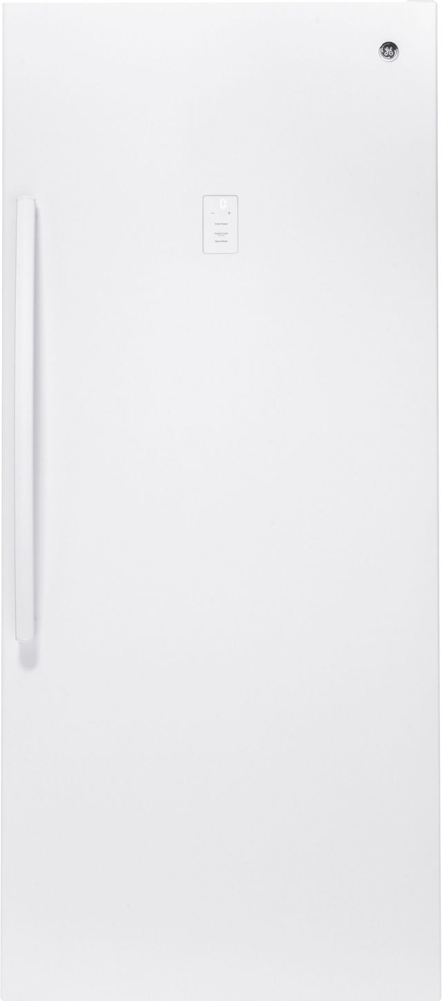 SCRATCH N DENT - GE® 21.3 Cu. Ft. White Upright Freezer