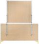 Coaster® Kendall White Dresser and Mirror-4