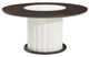 Michael Amini® Paris Chic Espresso Round Dining Table-0