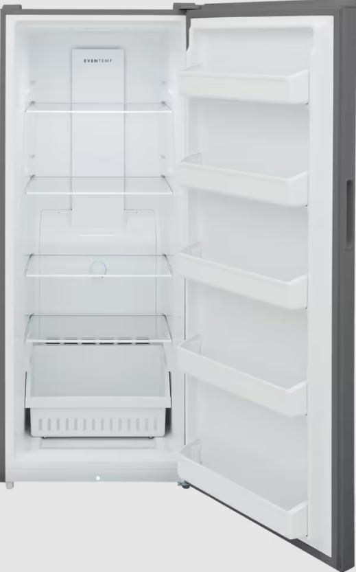 Frigidaire® 28" 16 Cu. Ft. Fingerprint Resistant Stainless Steel Look Upright Freezer-1