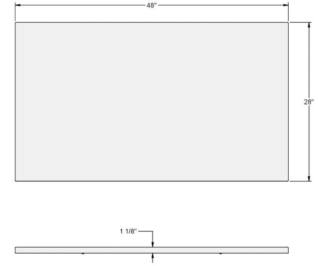 Amisco Customizable Harrison Rectangular Dining Table-3