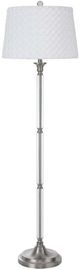Cal® Lighting & Accessories Ruston Brushed Steel Floor Lamp-0