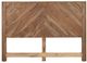 International Furniture Direct Balam Brown Queen Panel Bed-4